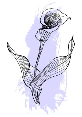 Moda renklerinde çağdaş sanat çiçekli posterler. Soyut el çiçekleri, geometrik elementleri ve vuruşları, yaprakları ve çiçekleri çizer. 