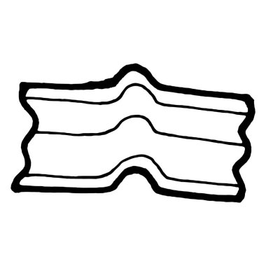 Yapıştırıcı veya maskeleme bandı izole edildi. 