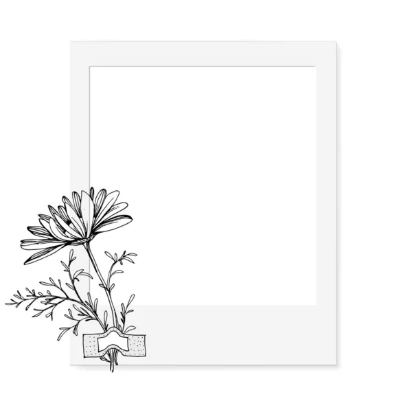 Frame Border Fashion Sale Social Media Post Design Mall Med — Stock vektor