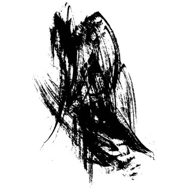 Siyah reklam afişi için arka plan ve sosyal metin, sunum, davetiye, el ilanı, poster, Grunge çamur sanatı, hikayeler için zemin.