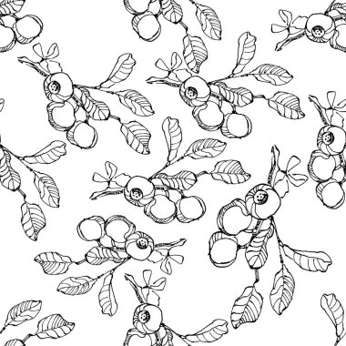 Vector soyut siyah fırça sıçraması. Yabanmersinli el çizimi klasik. Grunge fırça darbesi serbest mürekkep dekoru. Siyah beyaz işlemeli mürekkep sanatı. Kusursuz bir arka plan modeli. Kumaş duvar kağıdı baskı dokusu.