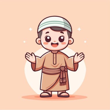 Geleneksel giysiler içinde, Ramazan veya bayramla ilgili tasarımlar için biçilmiş kaftan..