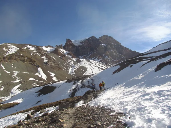 A Himalája trekking. — Stock Fotó