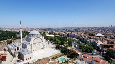 İstanbul şehrinin hava manzarası