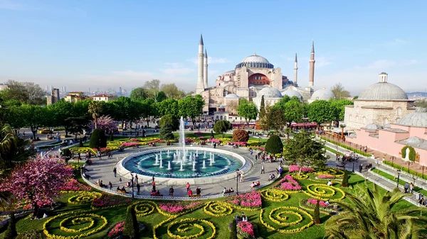 Luchtfoto Istanbul — Stockfoto