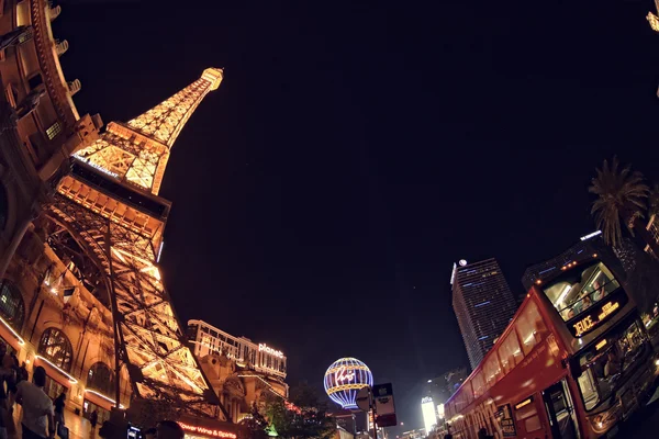 Eiffel Tower to Las Vegas, Nevada, USA — Stock Photo, Image