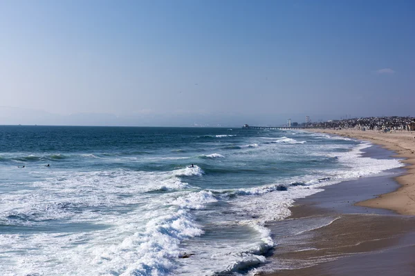 Venice Beach to Santa Monica, Los Angeles, USA — Stock Photo, Image