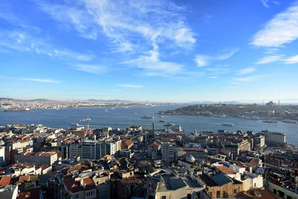 Hora del atardecer de Estambul vista aérea —  Fotos de Stock