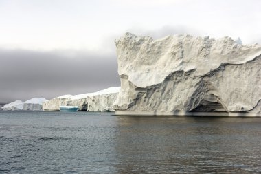 Ilulissat buz, Grönland Kutbu buzullar yanıyor