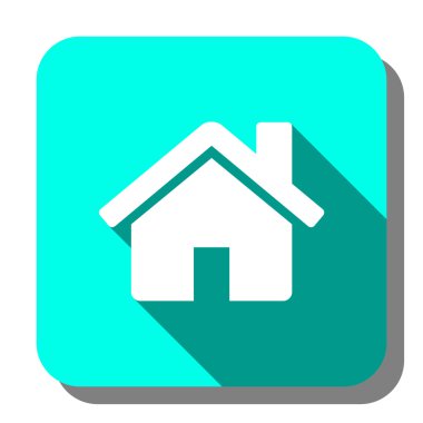 renkli arka planı olan ev simge