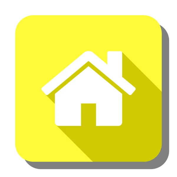 Home-Symbol mit farbigem Hintergrund — Stockfoto