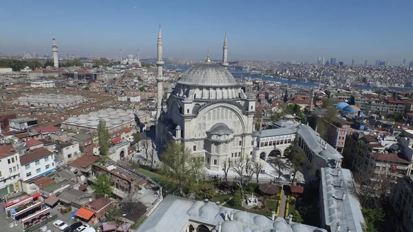 伊斯坦布尔市的空中景观 — 图库照片
