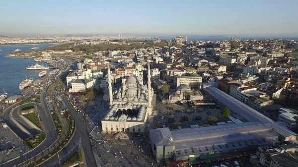 Letecký pohled na město Istanbul — Stock fotografie