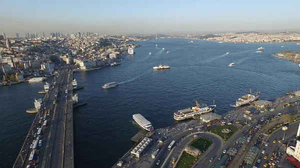 Vista aérea da cidade de Istambul — Fotografia de Stock