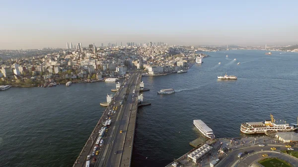 Luftaufnahme der Stadt Istanbul — Stockfoto