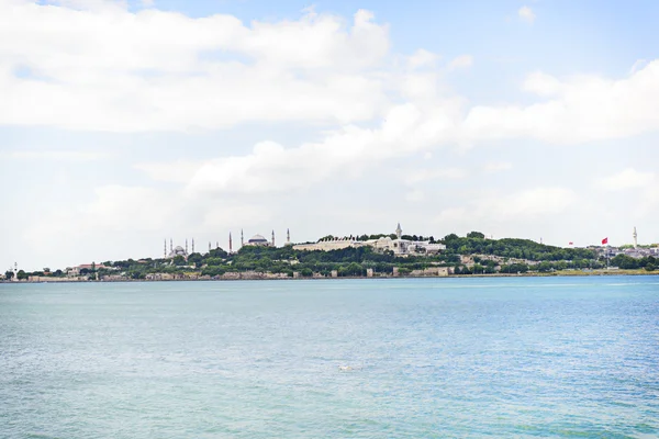 Istanbul Landschaft und historische Halbinsel — Stockfoto