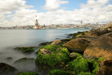 longexposure doğa shoot kayalar ile denizde