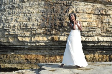 güzel genç siyah kadınlar buzlu poz