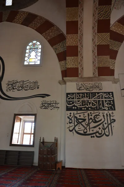 The Old Mosque is an early 15th-century Ottoman Mosque in Edirne, Turkey . — стоковое фото