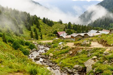 Türkiye'deki dağlar üzerinde güzel yayla