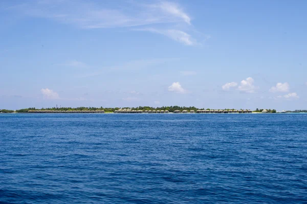 Wunderschöne Natur und Meer auf den Malediven — Stockfoto