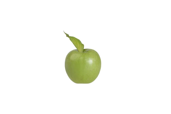 Green apple shot in studio — Stock Photo, Image