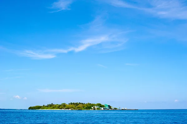 Hermosa naturaleza y mar en Maldivas Paradise Islands —  Fotos de Stock