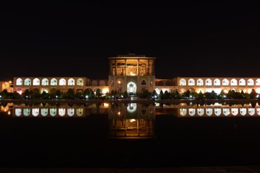 isfahan, iran, 15 Eylül 2016 ali qapu sarayda.