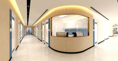 3D hastane içi, tedavi ve kolleksiyon kliniği.