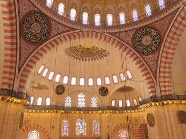 Süleyman Camii İç Görünüm, İstanbul