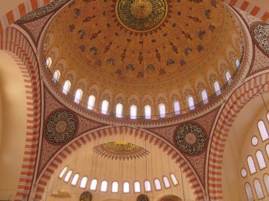 Süleyman Camii İç Görünüm, İstanbul