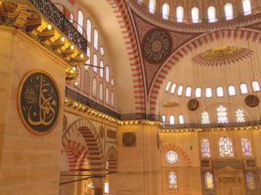 Süleyman Camii İç Görünüm, İstanbul