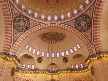 Süleyman Camii İç Görünüm, İstanbul