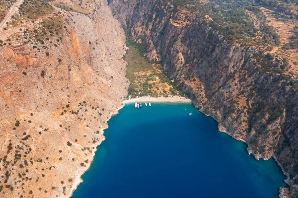 Vista Aérea Del Valle Mariposa Fethiye Turquía — Foto de Stock