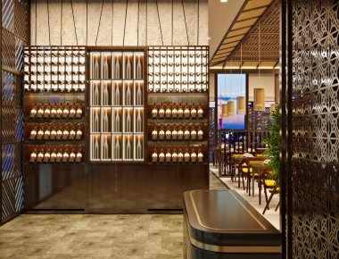 Lokantanın 3D portresi, Cafe