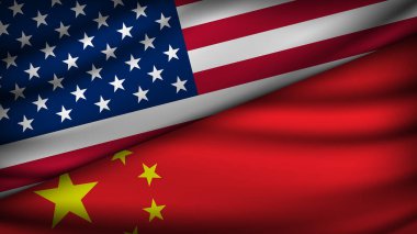 ABD ve Çin 'in iki bayraklı yüksek kalite geçmişi