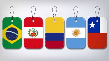 Brezilya, Arjantin, Kolombiya, Şili ve Peru Kimliklerinin yer aldığı Görüntü Yönetmeni