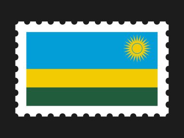 Rwanda Posta, Vatanseverlik ve Ulusal Kimlik için Ulusal Bayrak Damga Simgesi Simgesi