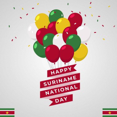 Festivaller ve Ulusal Günler için SURINAME Arkaplanı