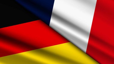 Görüntü Vektörü: Almanya ve Fransa Kimliği
