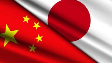 Japonya ve Çin Kimliği Görüntü Vektörü