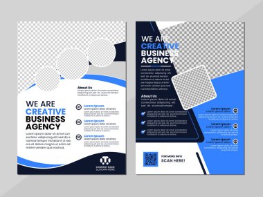 Business Flyer Şablonu İş Pazarlama 'da kullanılabilir