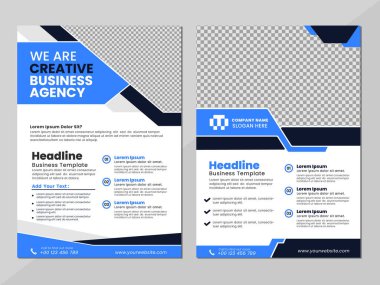 Business Flyer Şablonu İş Pazarlama 'da kullanılabilir