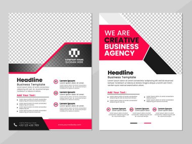 Business Flyer Şablonu İş Pazarlama 'da kullanılabilir