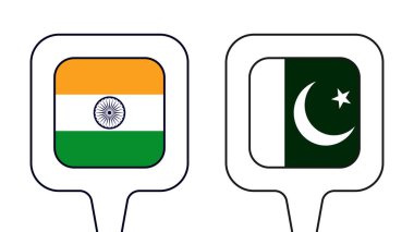 Hindistan ve Pakistan Kimliklerinden oluşan Ulusal Tasarım