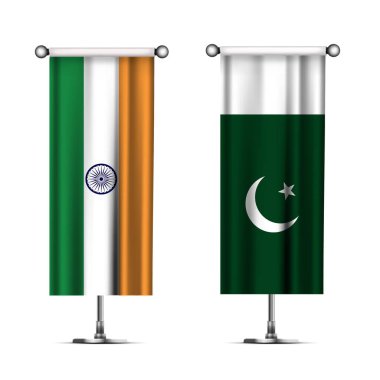 Hindistan ve Pakistan Kimliklerinden oluşan Ulusal Tasarım