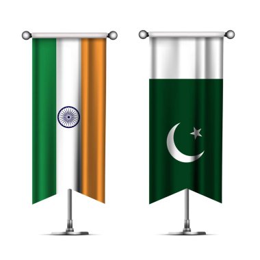 Hindistan ve Pakistan Kimliklerinden oluşan Ulusal Tasarım