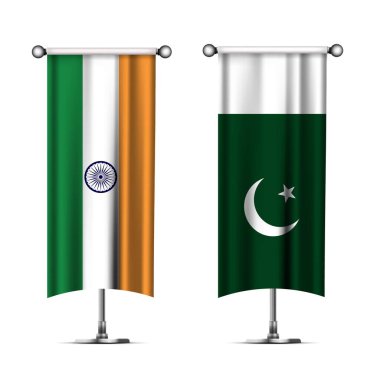 Hindistan ve Pakistan Kimliklerinden oluşan Ulusal Tasarım