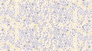 Farklı şekillere sahip güzel renkli arkaplan