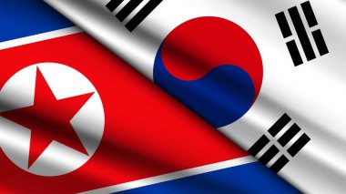 Görüntü Vektörü: Güney Kore ve Kuzey Kore Kimliği